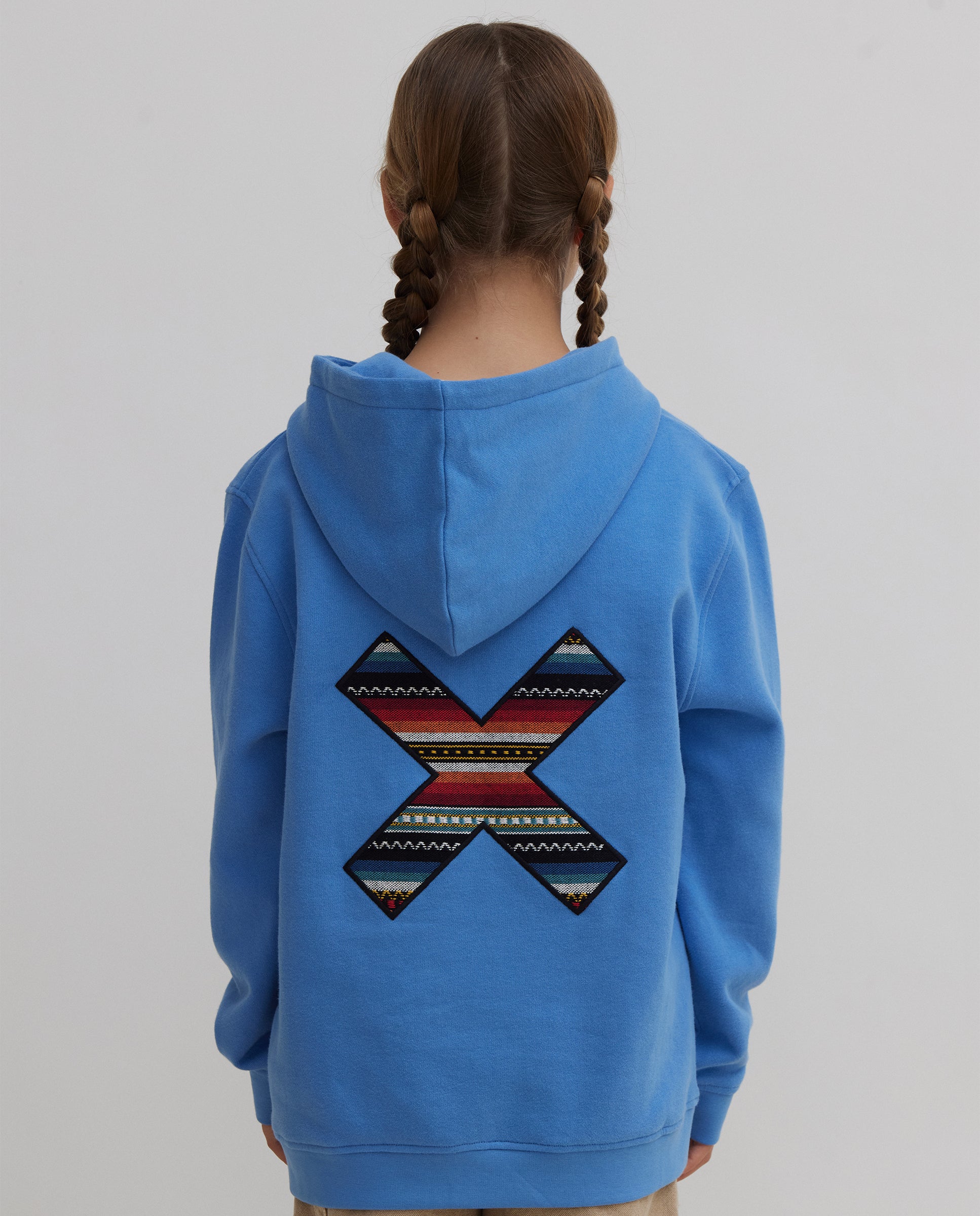 Sudadera con capucha de 100% algodón orgánico classic jay blue - Blue Banana - Azul claro Azul claro-2