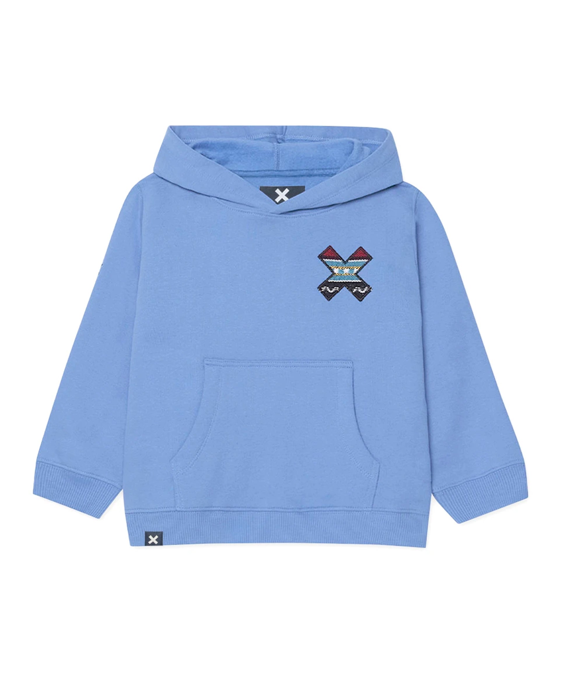 Sudadera con capucha de 100% algodón orgánico classic jay blue - Blue Banana - Azul claro Azul claro-3