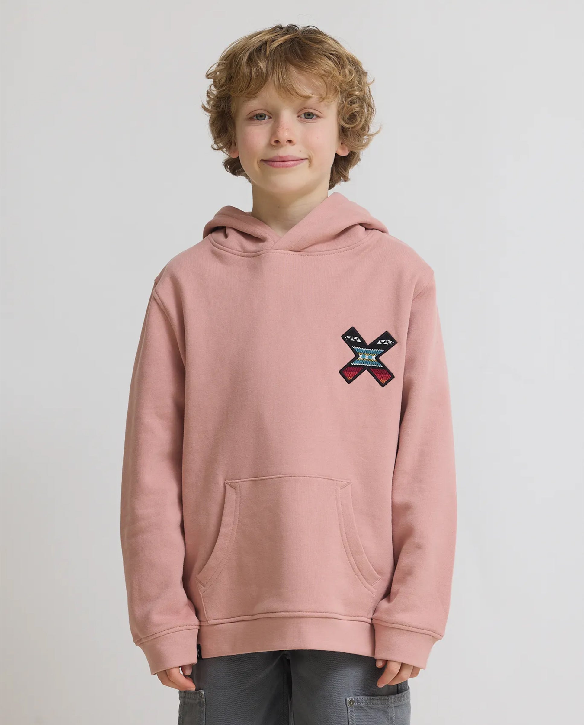 Imagen 0 de Sudadera con capucha de 100% algodón orgánico classic peach Melocotón