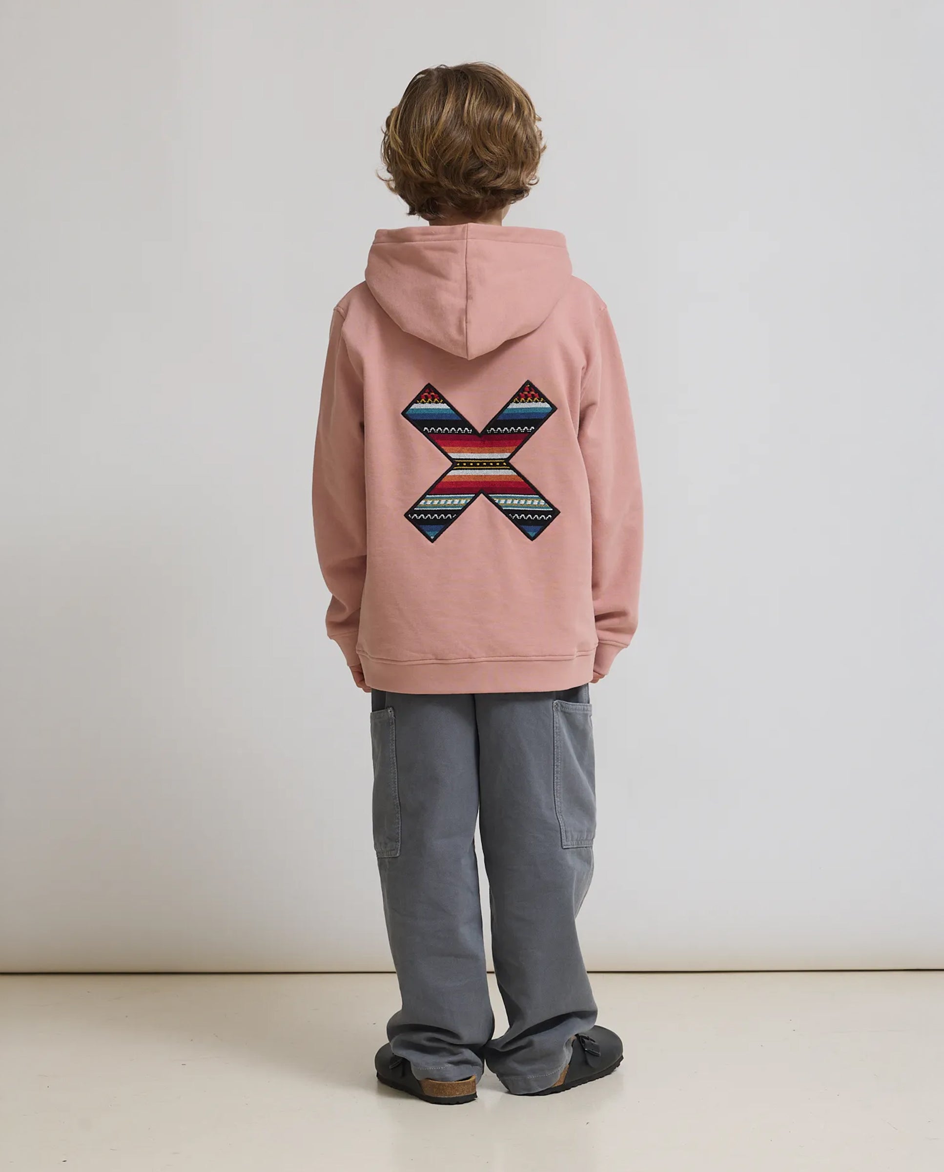 Sudadera con capucha de 100% algodón orgánico classic peach - Blue Banana - Melocotón Melocotón-2
