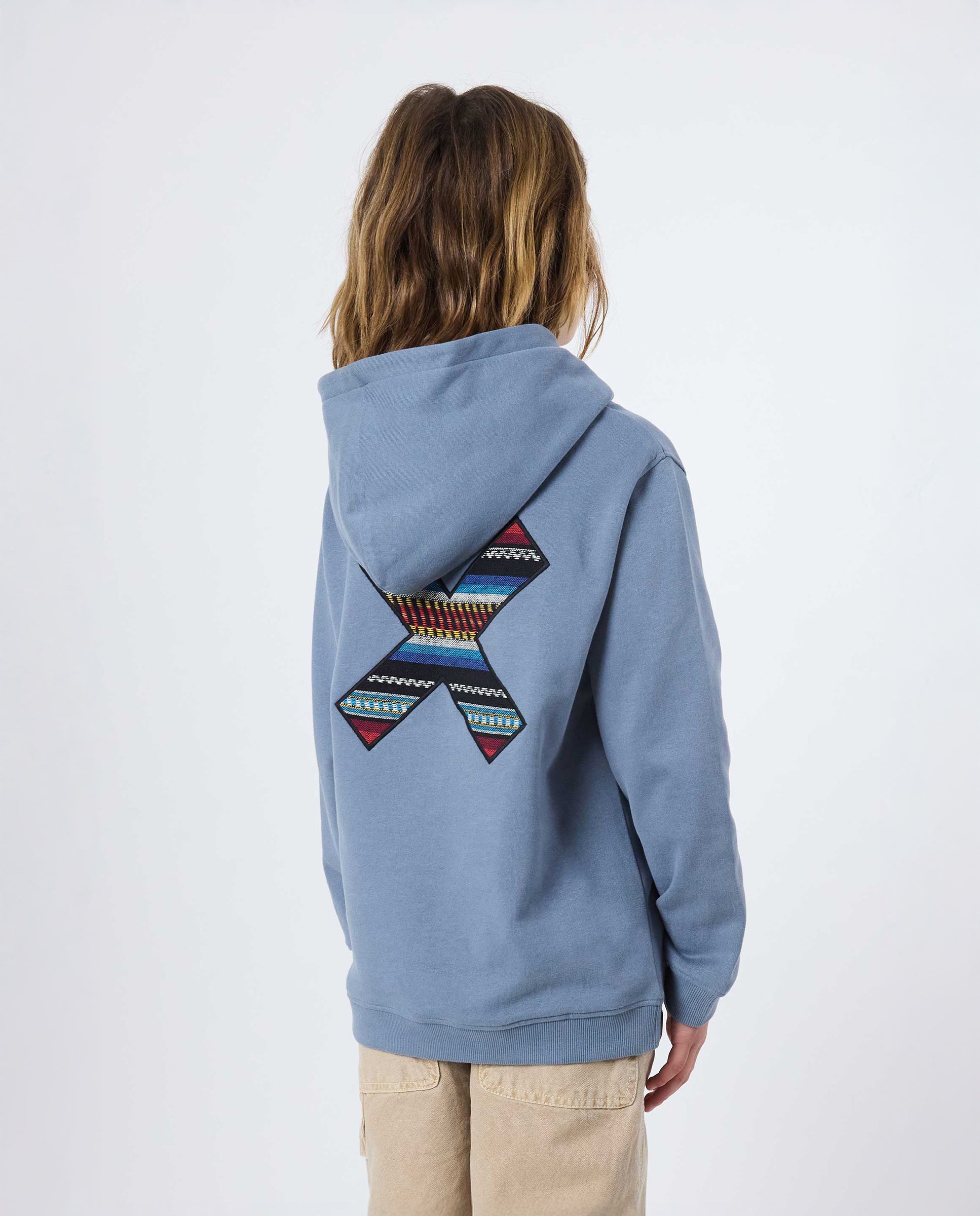 Imagen 2 de Sudadera con capucha de 100% algodón orgánico classic sky blue - Blue Banana - Azul grisáceo Azul grisáceo