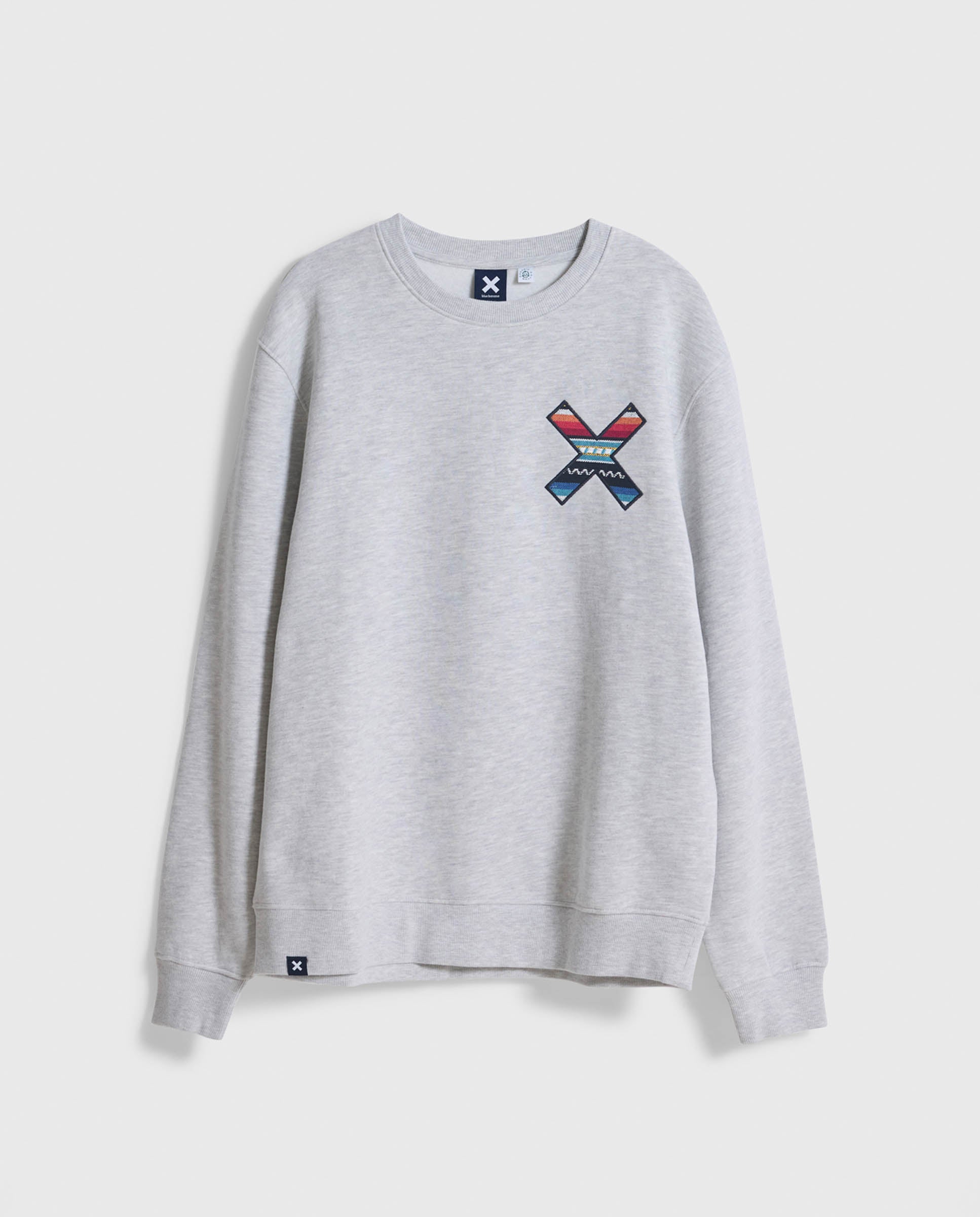 Sudadera de hombre classic - Blue Banana - Gris claro Gris claro-1