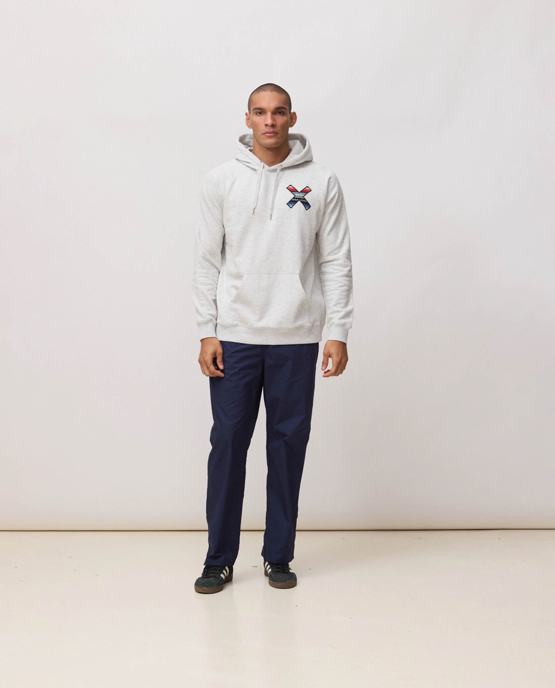 Sudadera de hombre con capucha classic light grey - Blue Banana - Gris claro Gris claro-3