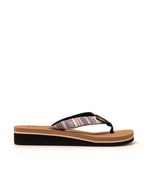 Imagen 0 de Chanclas de mujer de playa con suela de goma antideslizante