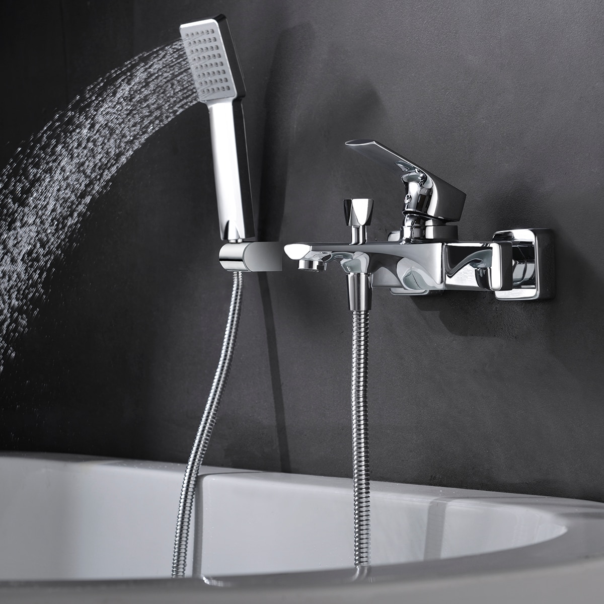 Kit baño/ducha monomando Bali Imex - Cromo Cromo-2