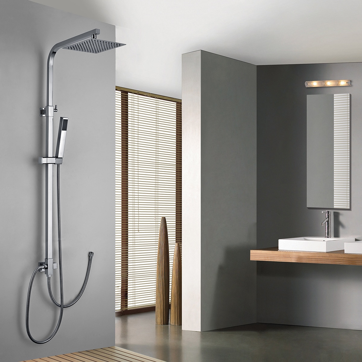 Imagen 3 de Conjunto de ducha Minsk Imex - Cromo Cromo