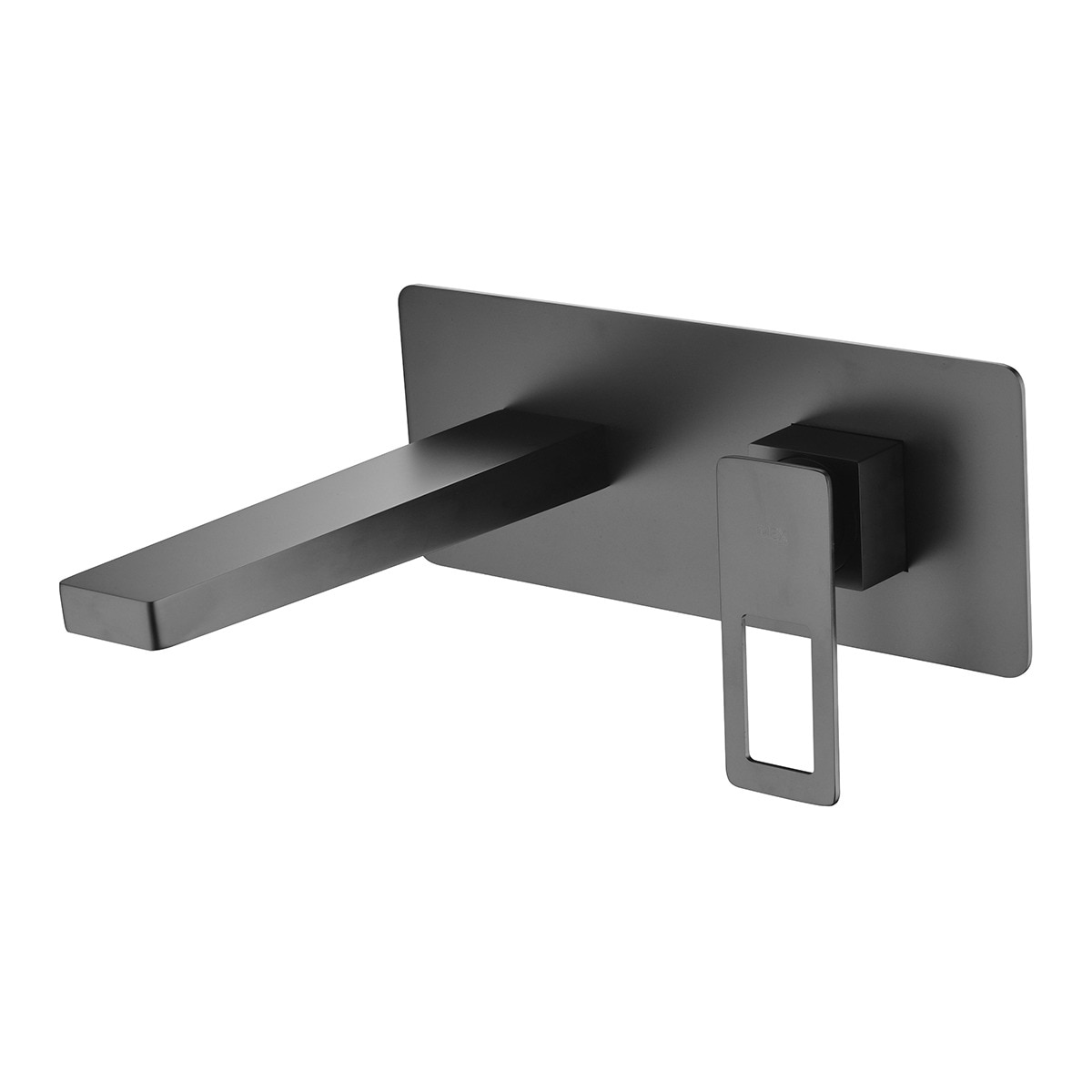 Imagen 2 de Grifo monomando empotrado de lavabo Suecia Imex - Negro mate Negro mate