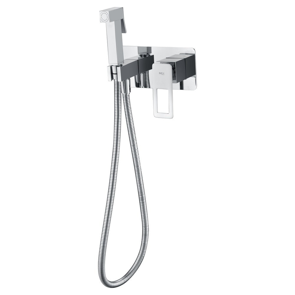 Imagen 1 de Grifo empotrado monomando para bidé Suecia Imex - Cromo Cromo