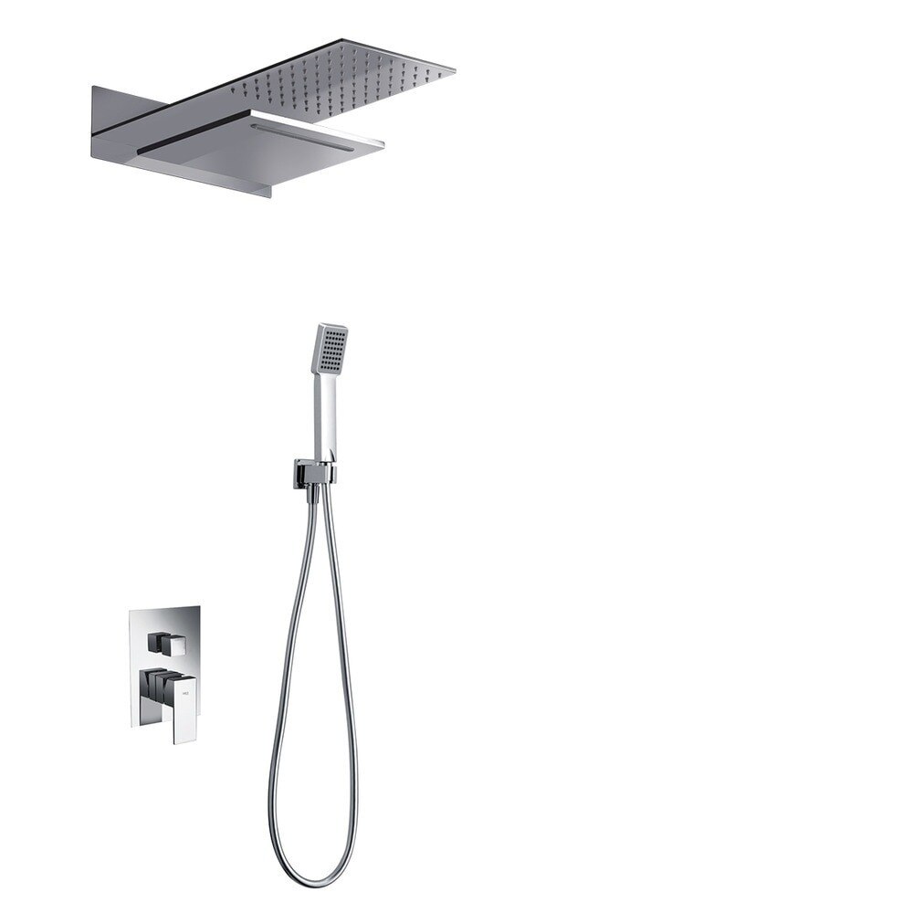Imagen 1 de Conjunto de ducha termostático empotrado Rodas Imex - Cromo Cromo