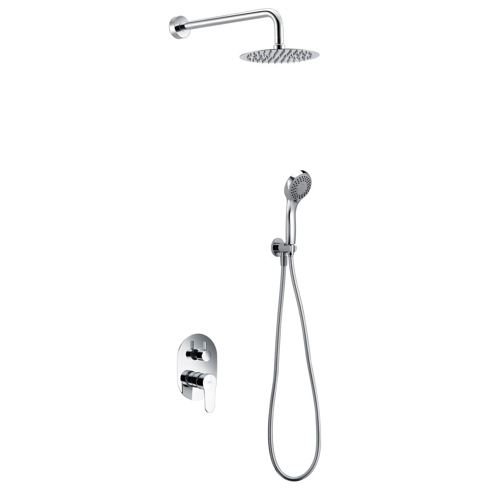 Imagen 1 de Conjunto de ducha monomando empotrado Oslo Imex - Cromo Cromo