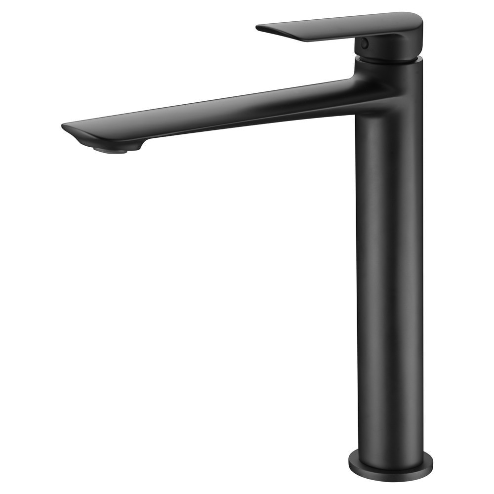 Imagen 1 de Grifo monomando de lavabo alto Ural Imex - Negro mate Negro mate
