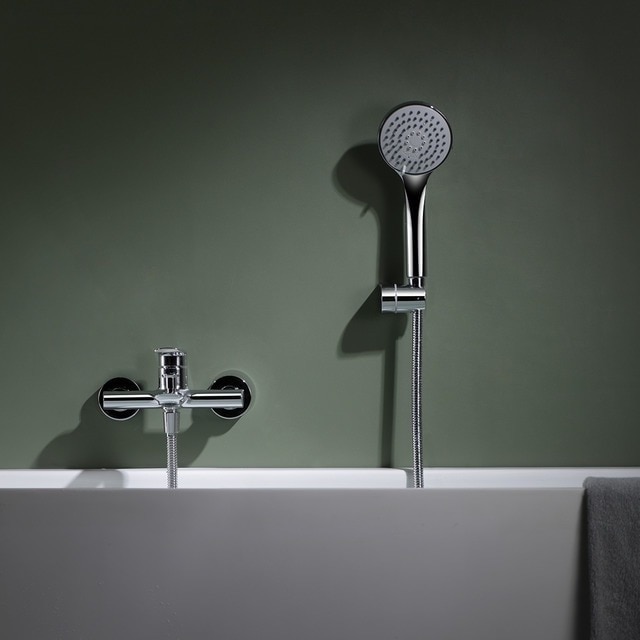 Imagen 2 de Grifo de baño o ducha Ural cromado Imex - Cromo Cromo