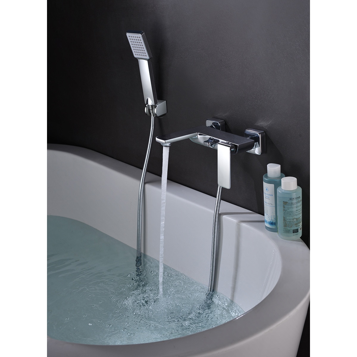 Imagen 2 de kit baño/ducha monomando Fiyi Imex - Cromo Cromo