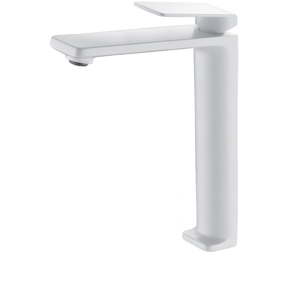 Imagen 1 de Grifo monomando para lavabo extra-alto Fiyi Imex - Blanco extra mate Blanco extra mate