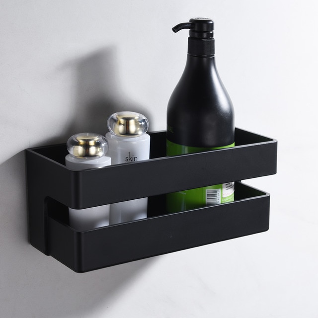 Jabonera de ducha Imex - Negro mate Negro mate-2