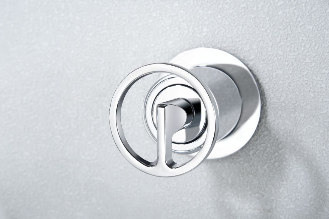 Imagen 3 de Grifo monomando empotrado lavabo Olimpo Imex - Gris Gris