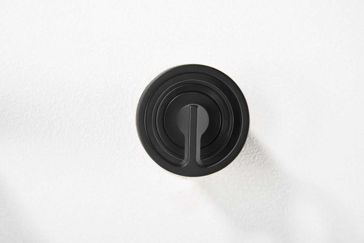 Imagen 3 de Grifo monomando empotrado lavabo Olimpo Imex - Negro mate Negro mate
