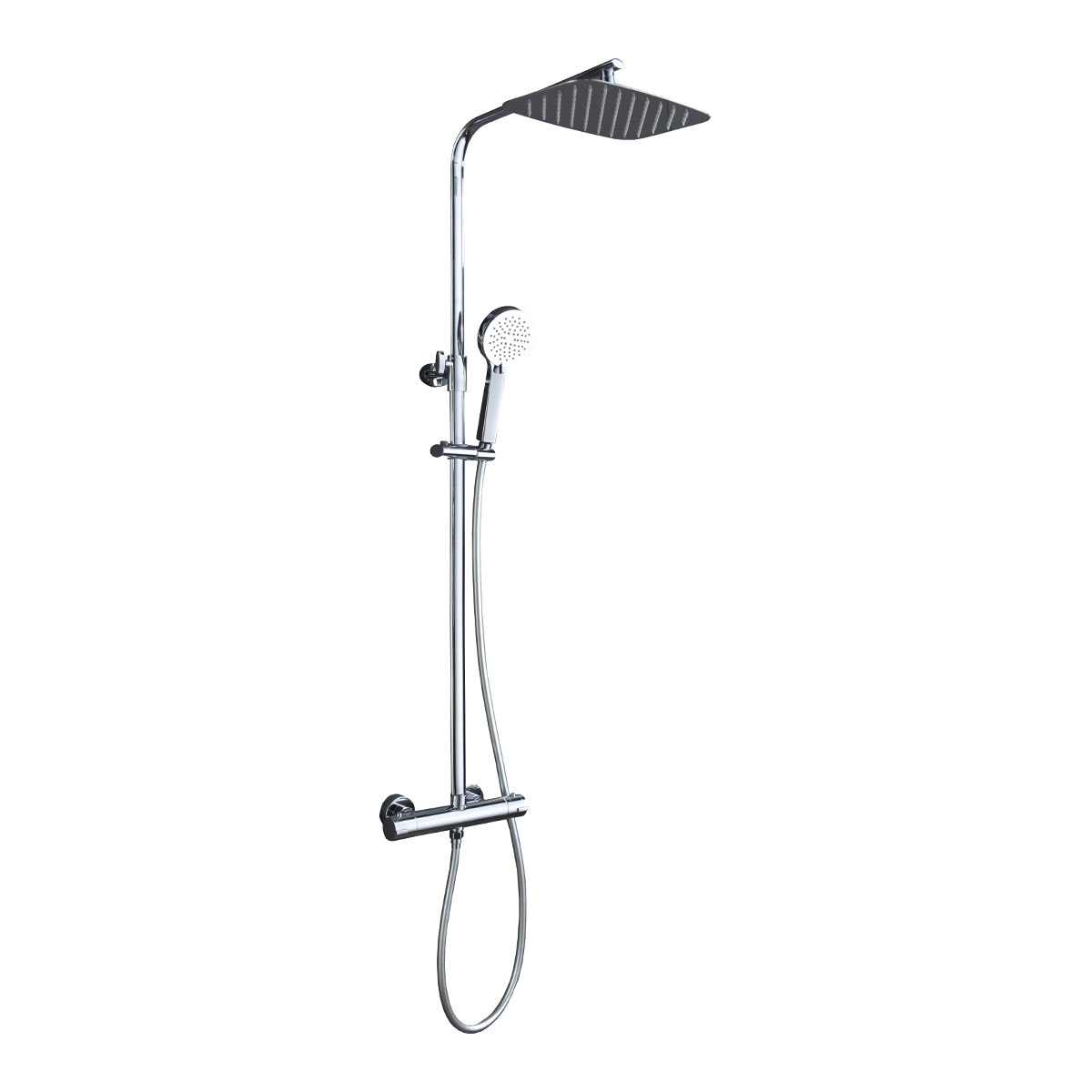 Imagen 1 de Conjunto de ducha termostática Praga Imex - Cromo Cromo