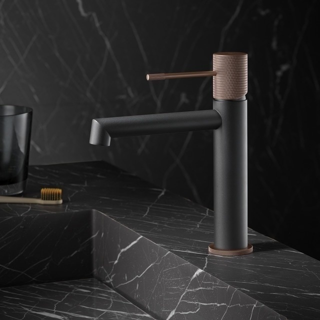 Imagen 2 de Grifo de lavabo Line Imex - Gris mate Gris mate