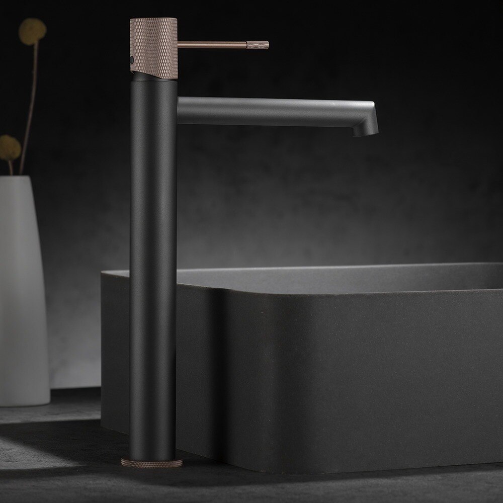 Imagen 2 de Grifo de lavabo alto Line Imex - Gris mate Gris mate