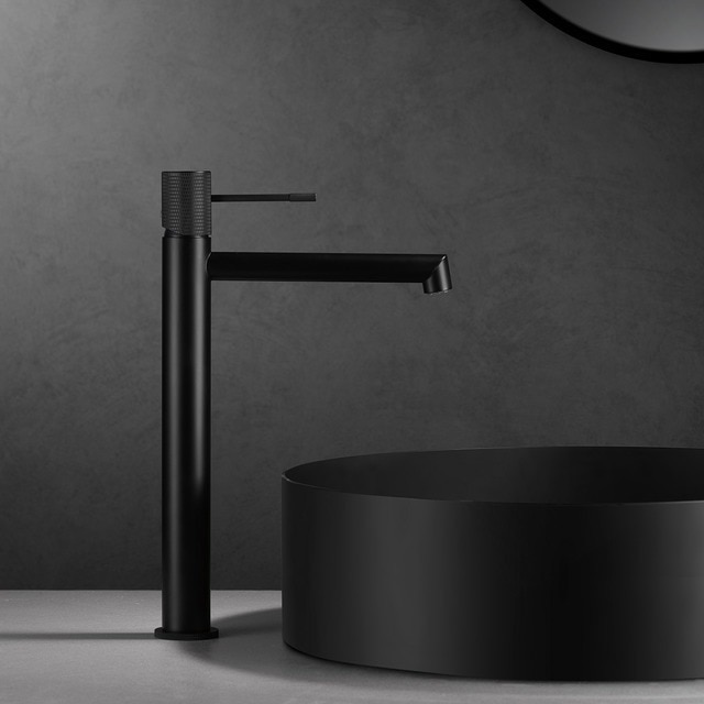 Imagen 2 de Grifo de lavabo alto Line Imex - Negro mate Negro mate
