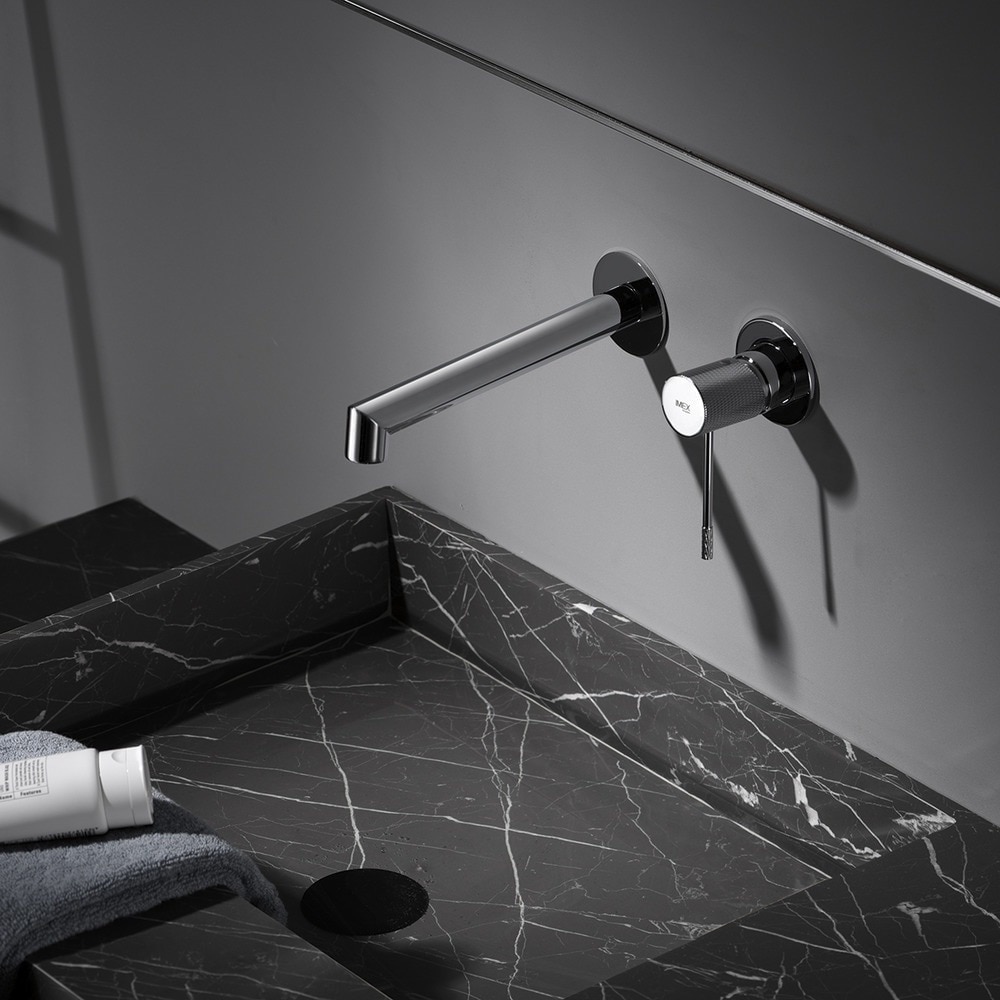 Imagen 2 de Grifo monomando empotrado de lavabo Line Imex - Cromo Cromo