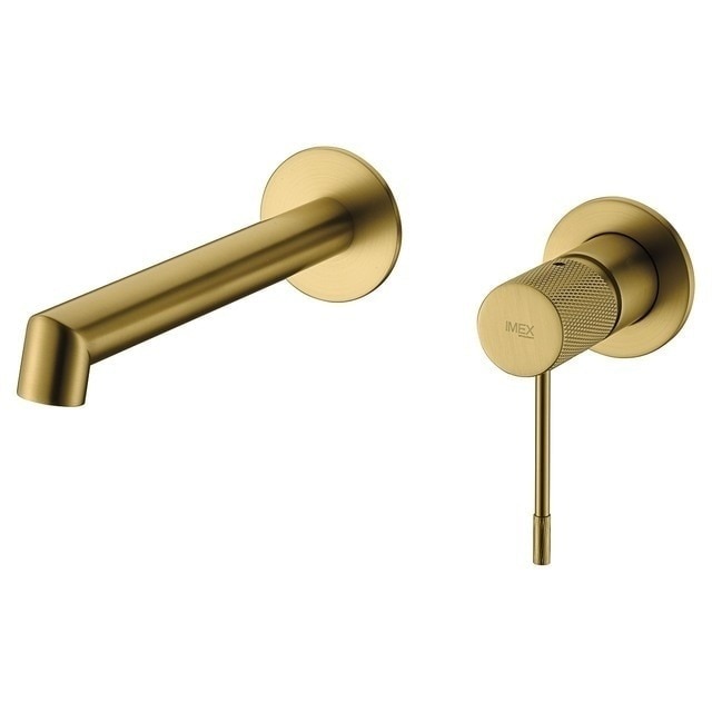 Imagen 1 de Grifo monomando empotrado de lavabo Line Imex - Oro Oro