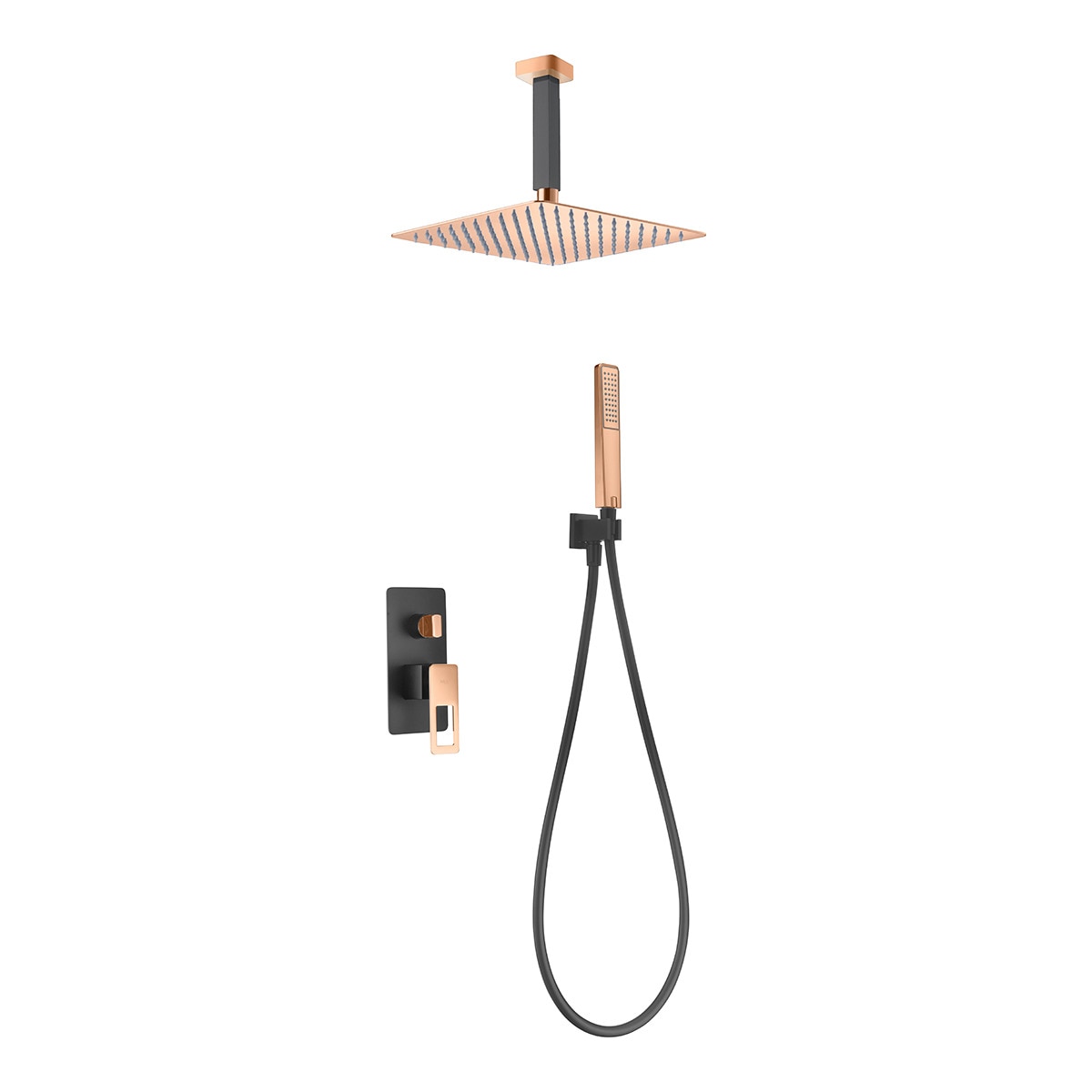 Imex Products - Conjunto de ducha monomando empotrado Estocolmo Imex.