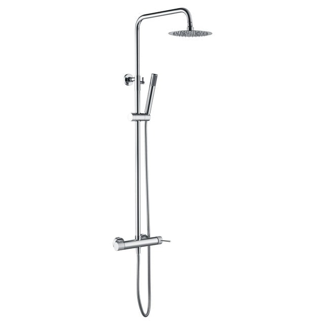 Imagen 0 de Conjunto de ducha monomando Line Imex Negro