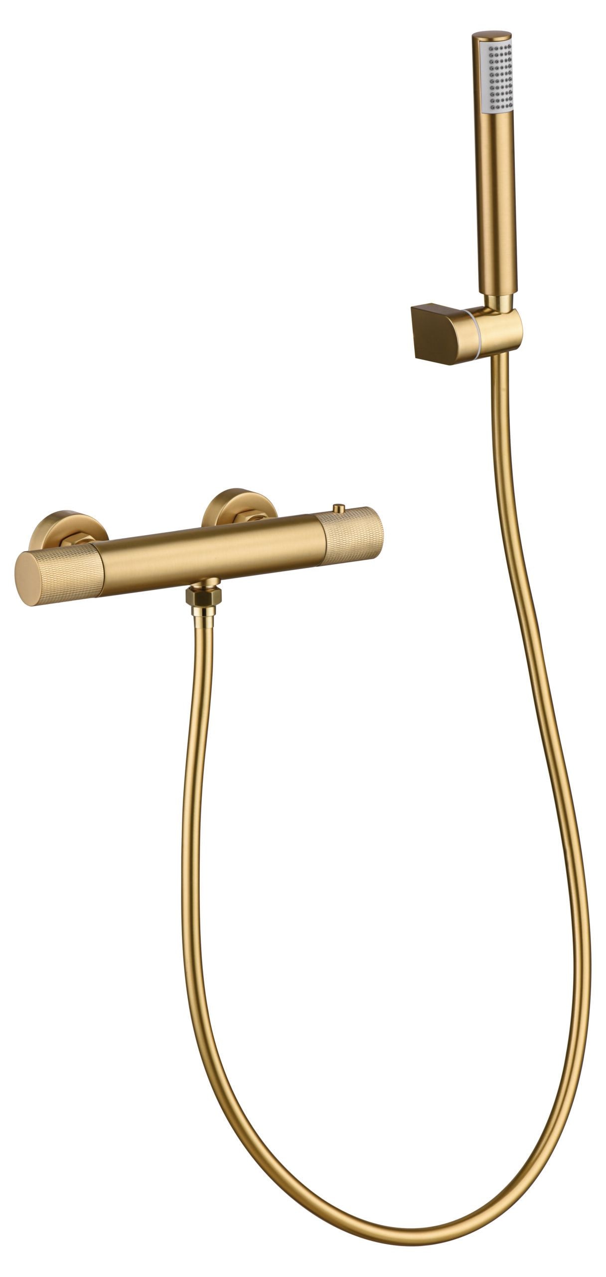Imagen 1 de Kit ducha termostático Line Imex - Oro Oro