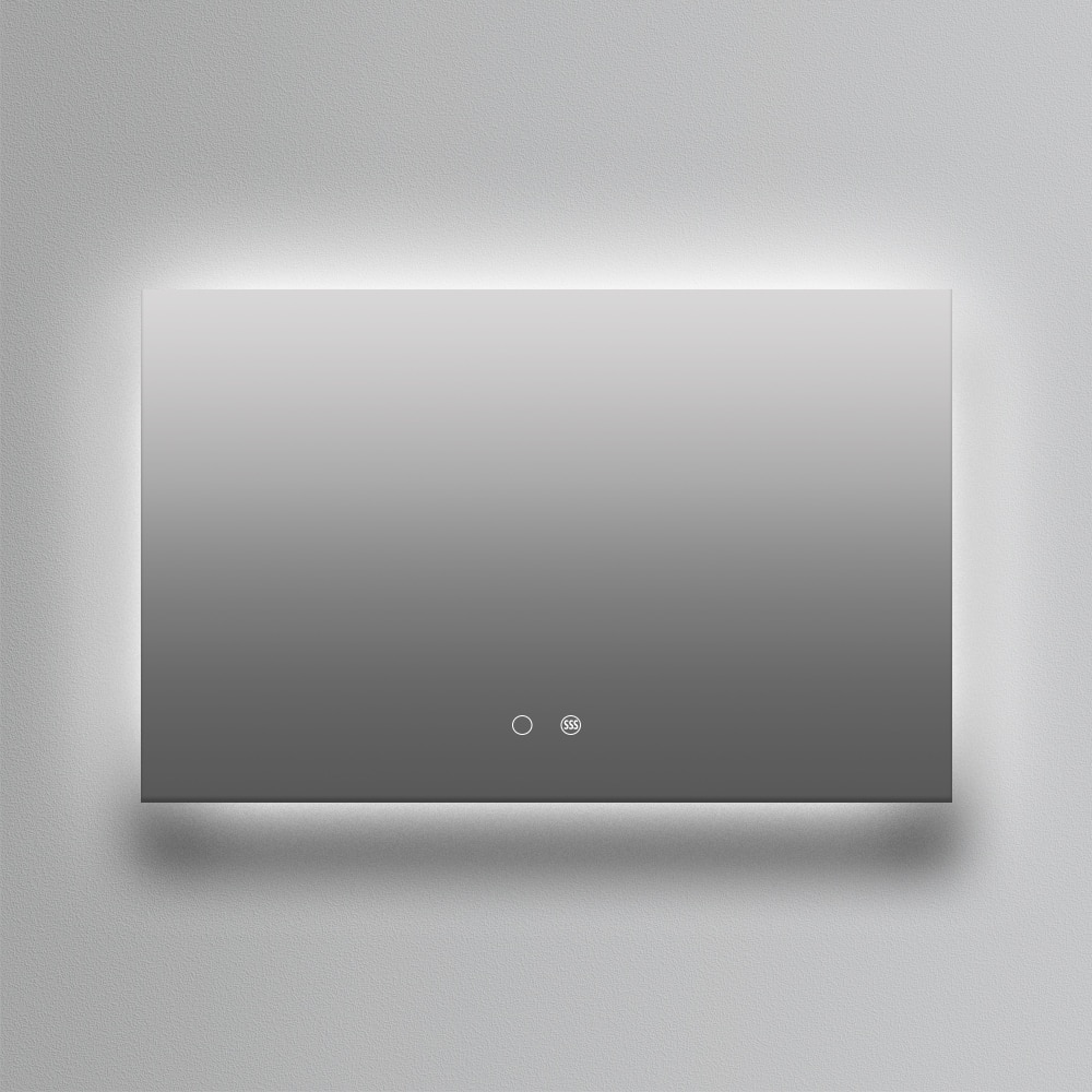 Imagen 0 de Espejo de baño rectangular Italia Ledimex Gris