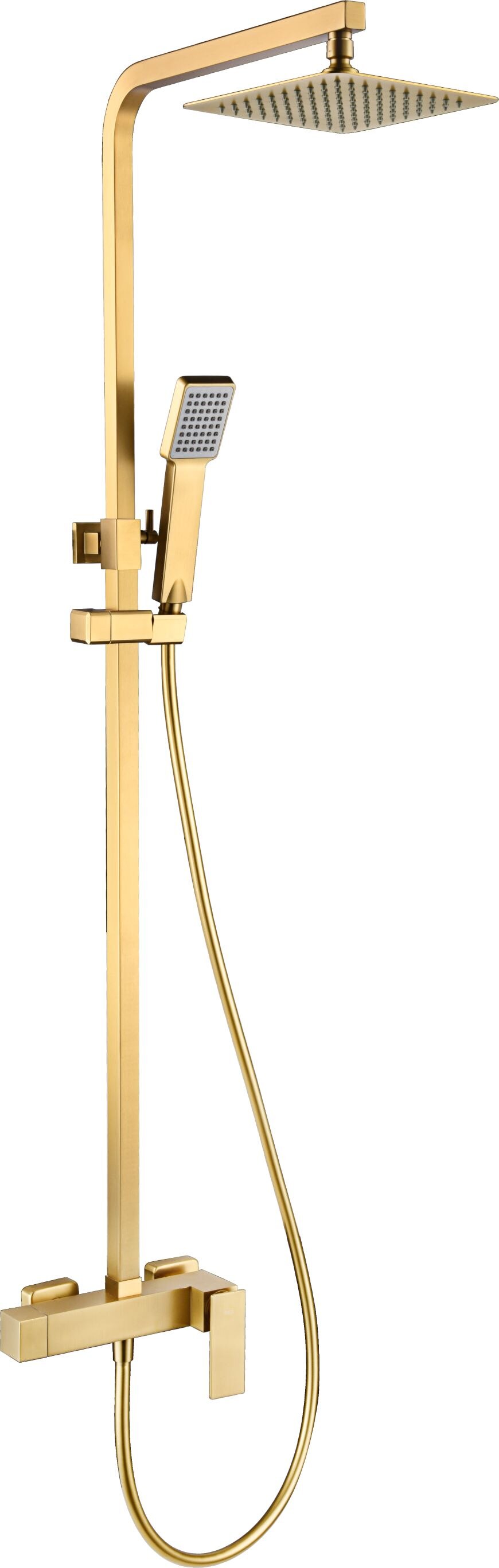 Conjunto ducha monomando Pisa Imex - Oro Oro-1