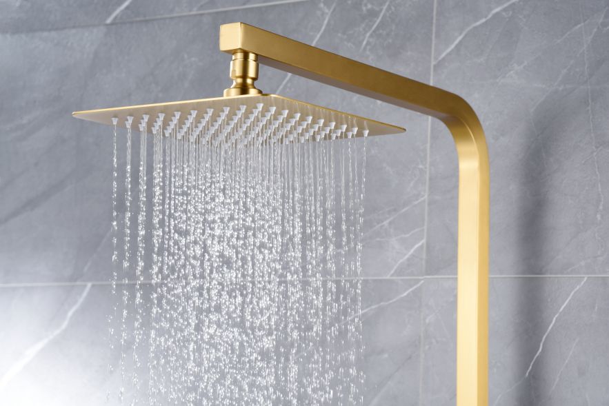 Conjunto ducha monomando Pisa Imex - Oro Oro-4