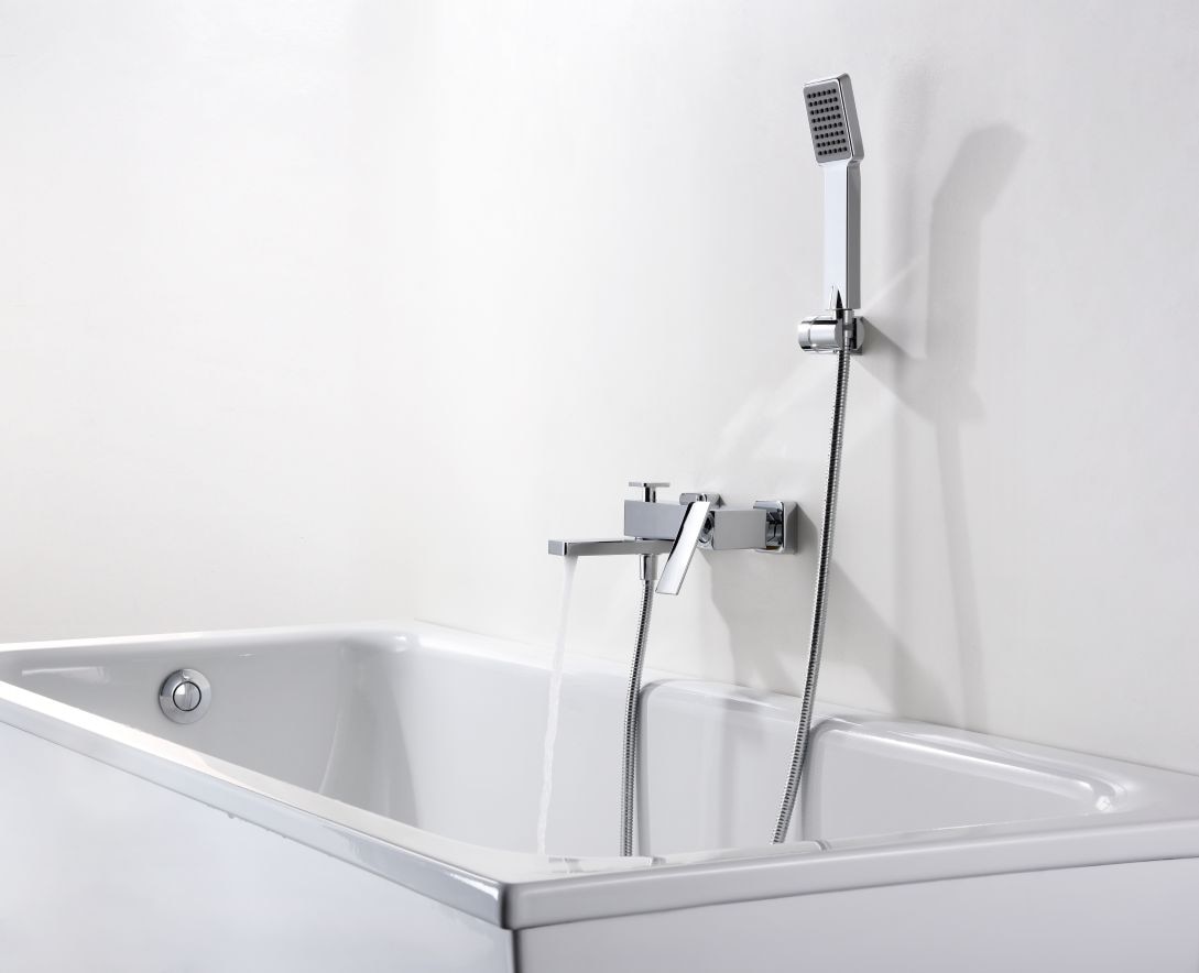 Imagen 2 de Kit baño/ducha monomando Pisa Imex - Gris Gris