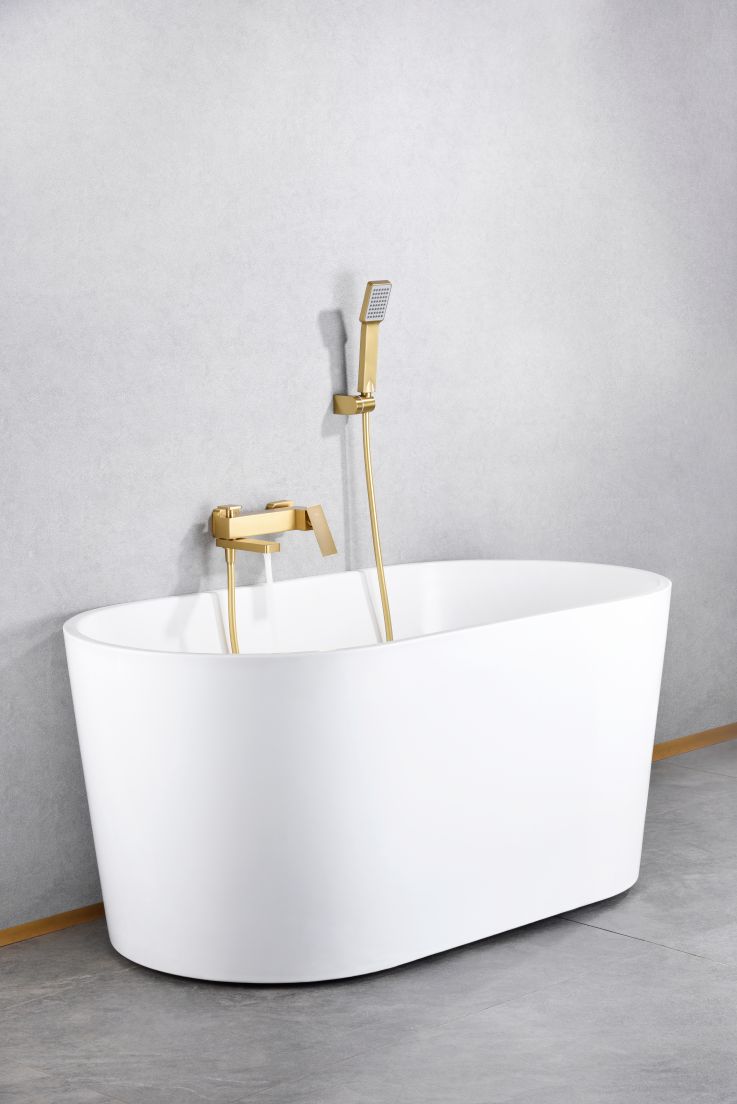 Imagen 2 de Kit baño/ducha monomando Pisa Imex - Oro Oro