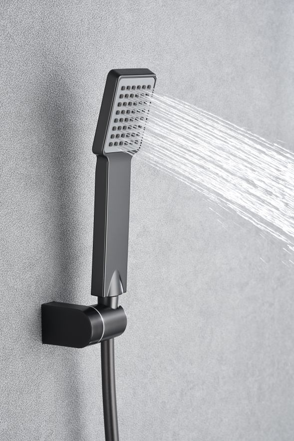 Imagen 4 de Kit ducha monomando Pisa Imex - Negro Negro