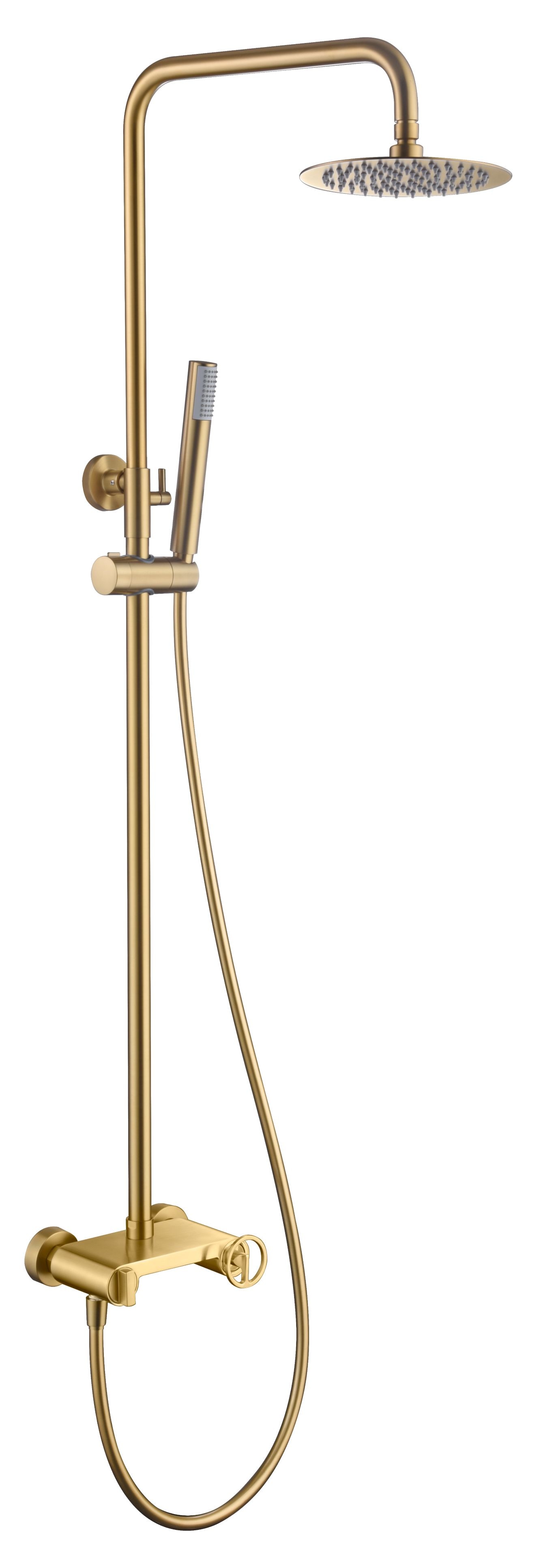Conjunto ducha monomando Olimpo - Oro Oro-1