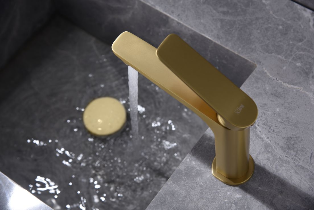 Grifo monomando lavabo Nápoles Imex - Oro Oro-2