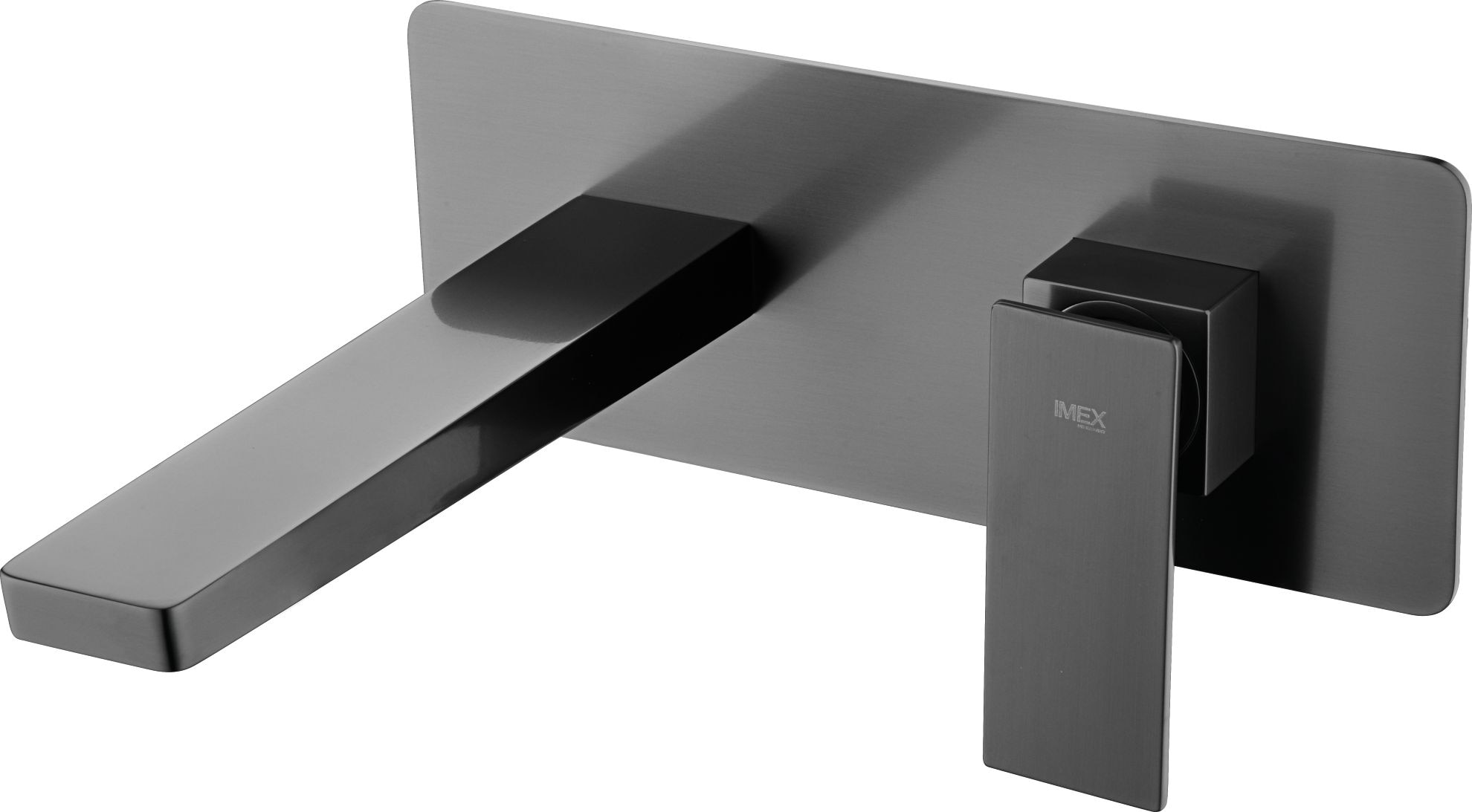 Imagen 1 de Grifo monomando empotrado lavabo Pisa Imex - Negro Negro
