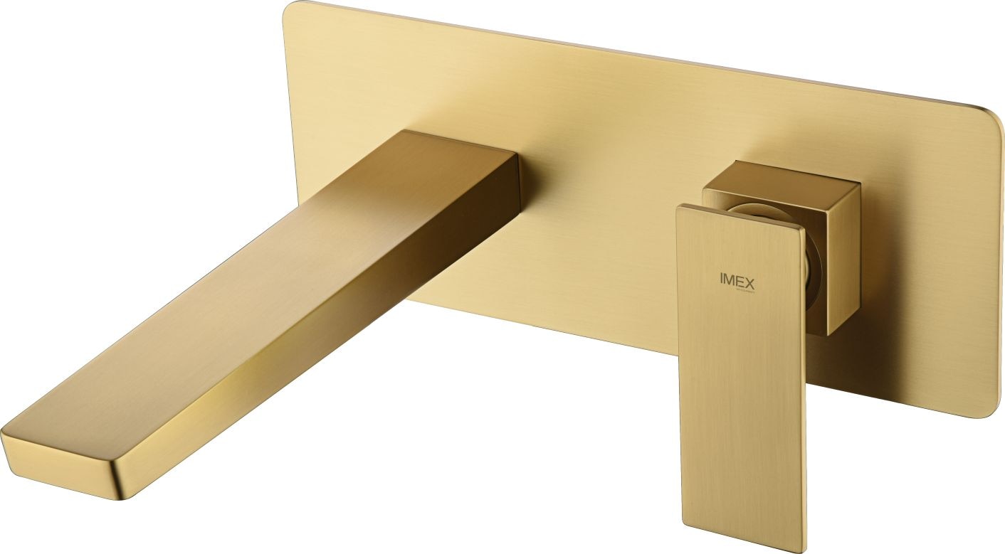 Imagen 1 de Grifo monomando empotrado lavabo Pisa Imex - Oro Oro