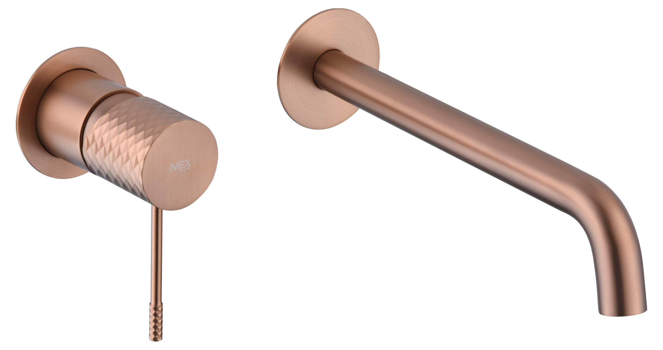 Imagen 1 de Grifo monomando empotrado lavabo Génova Imex - Oro Rosa Mate Oro Rosa Mate