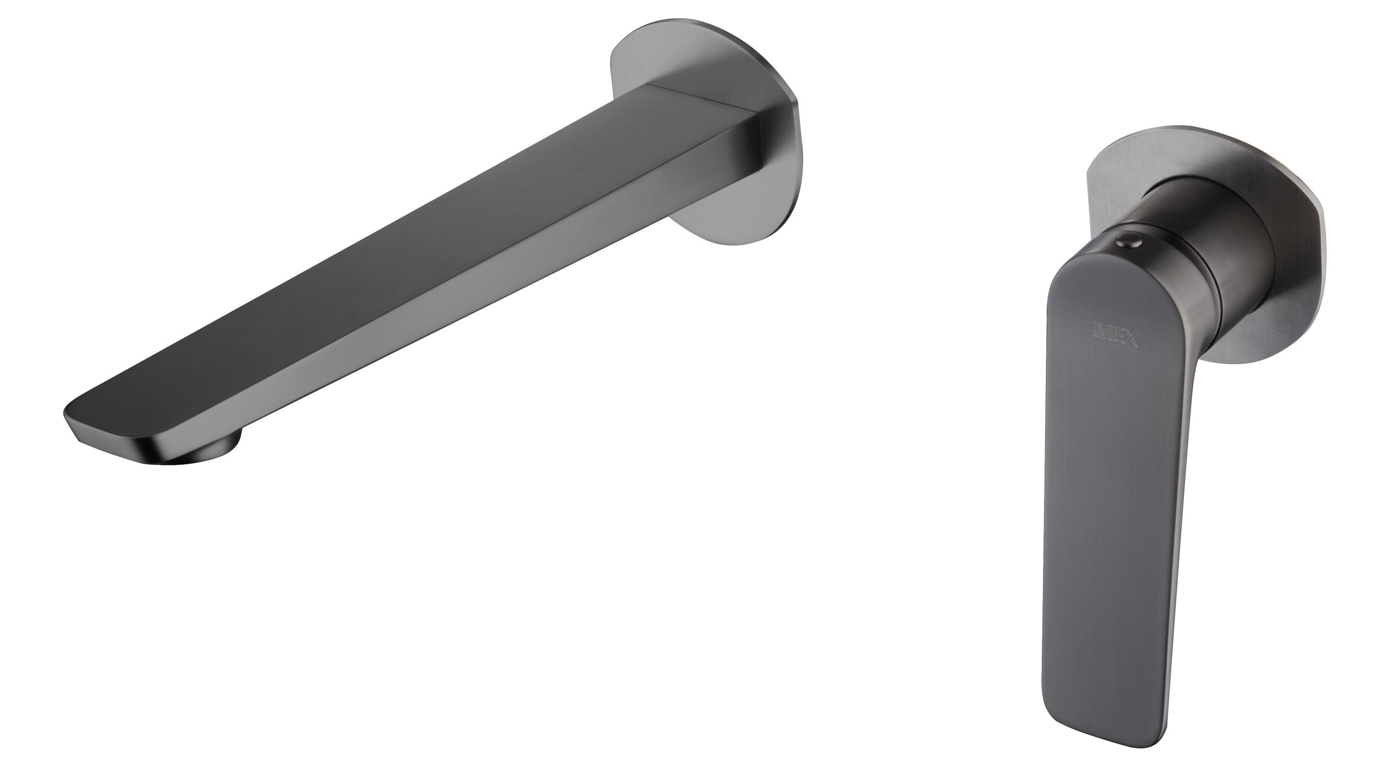 Grifo monomando empotrado lavabo Nápoles Imex - Negro Negro-1