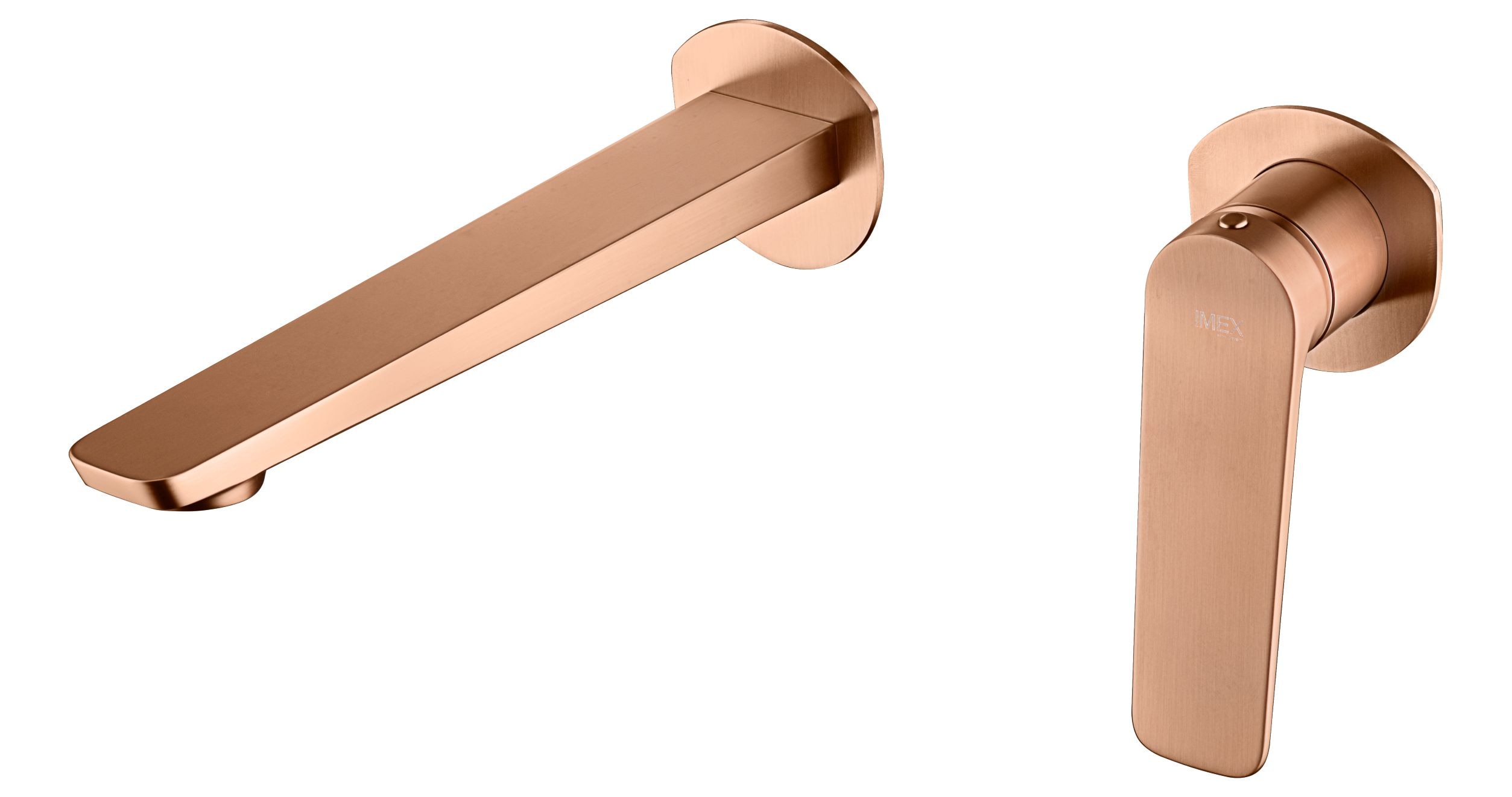 Grifo monomando empotrado lavabo Nápoles Imex - Oro Rosa Mate Oro Rosa Mate-1