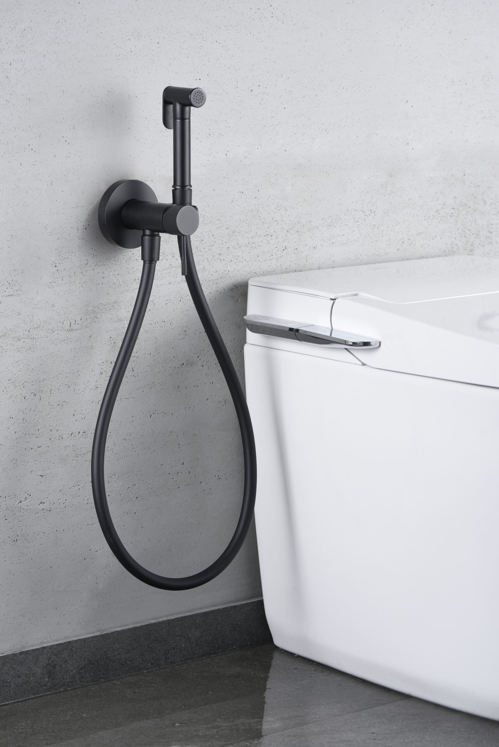 Imagen 2 de Grifo empotrado de bidé Line Imex - Negro mate Negro mate