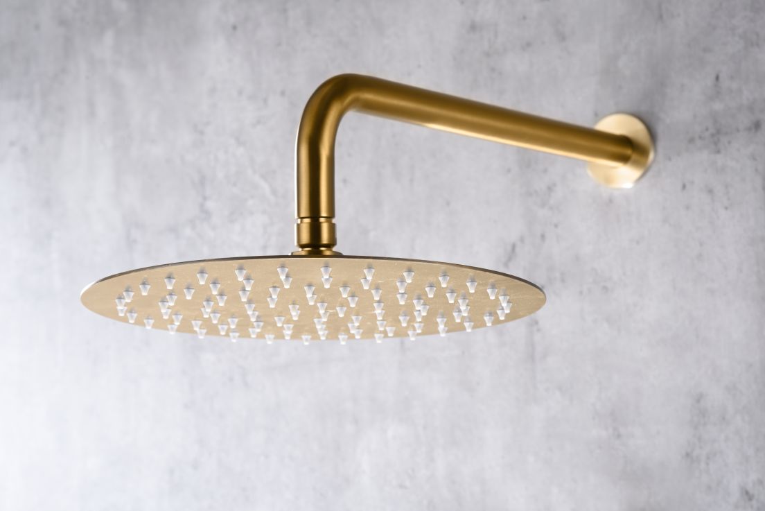 Imagen 4 de Conjunto ducha monomando empotrado Assen Imex - Oro Oro