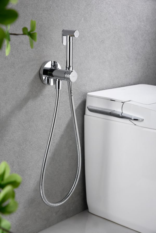 Imagen 2 de Grifo empotrado de bidé Génova Imex - Gris Gris