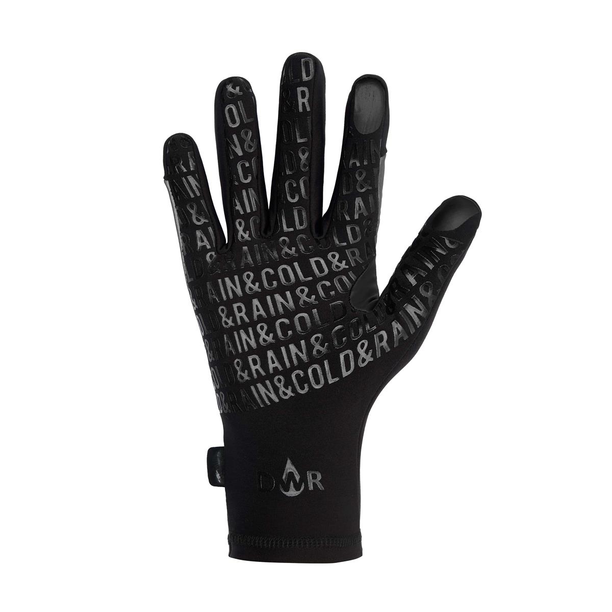 Guantes de ciclismo unisex Profit Cold and Rain DWR Spiuk - Negro Negro-2