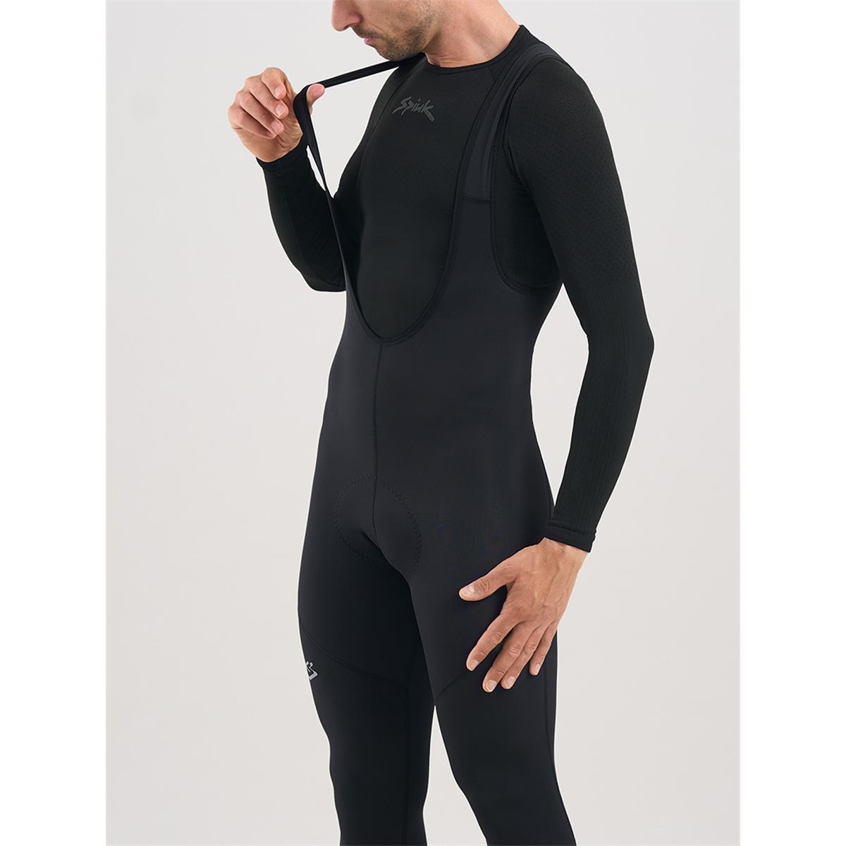 Culote largo de ciclismo hombre Anatomic Spiuk - Negro Negro-2