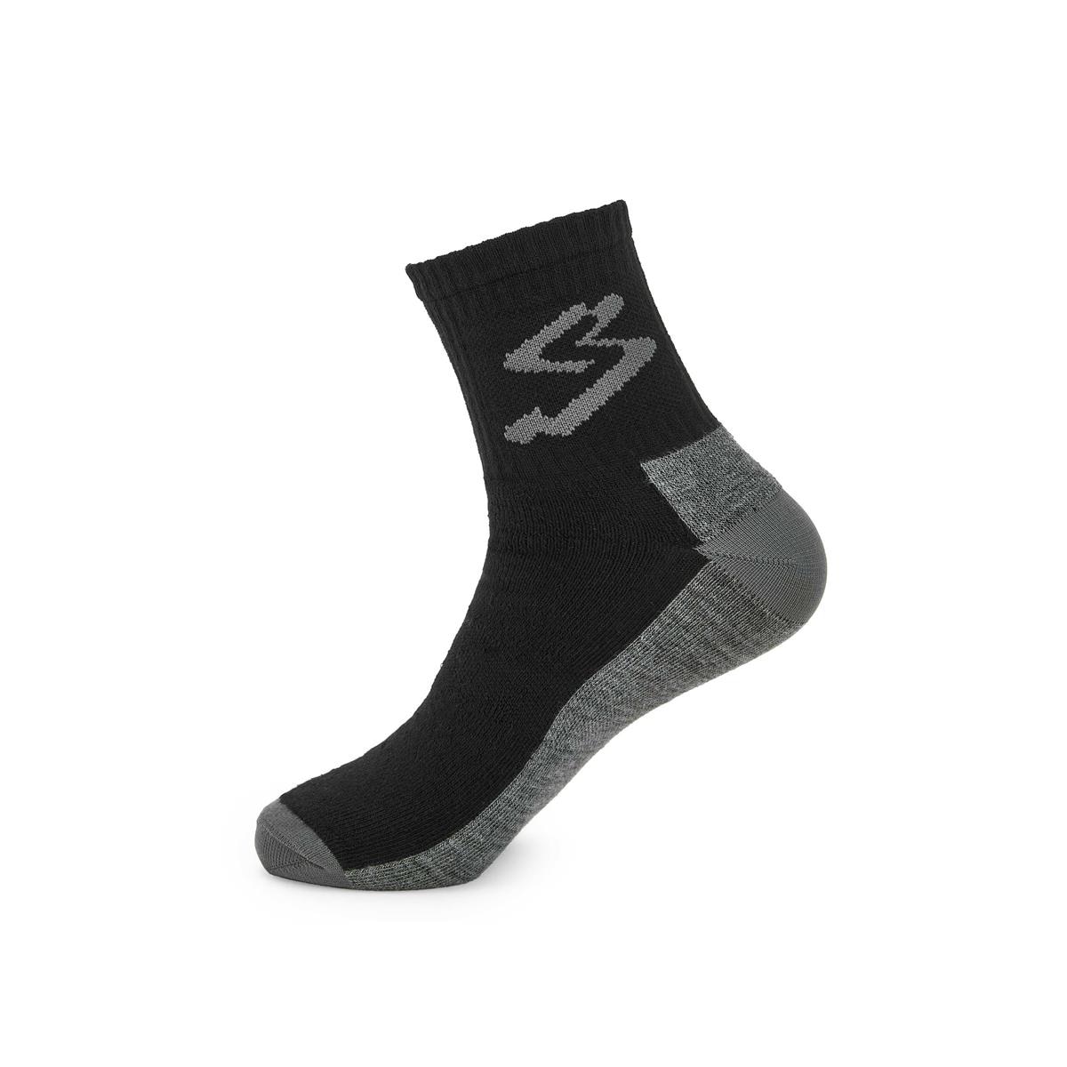 Spiuk Calcetines de ciclismo unisex Top Ten medio Negro