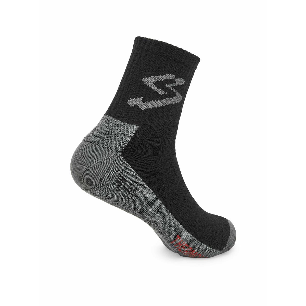 Imagen 2 de Calcetín de ciclismo unisex Top Ten Winter medio 2023 Spiuk - Negro Negro
